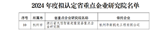 華新機電獲評浙江省重點企業(yè)研究院、省企業(yè)技術中心